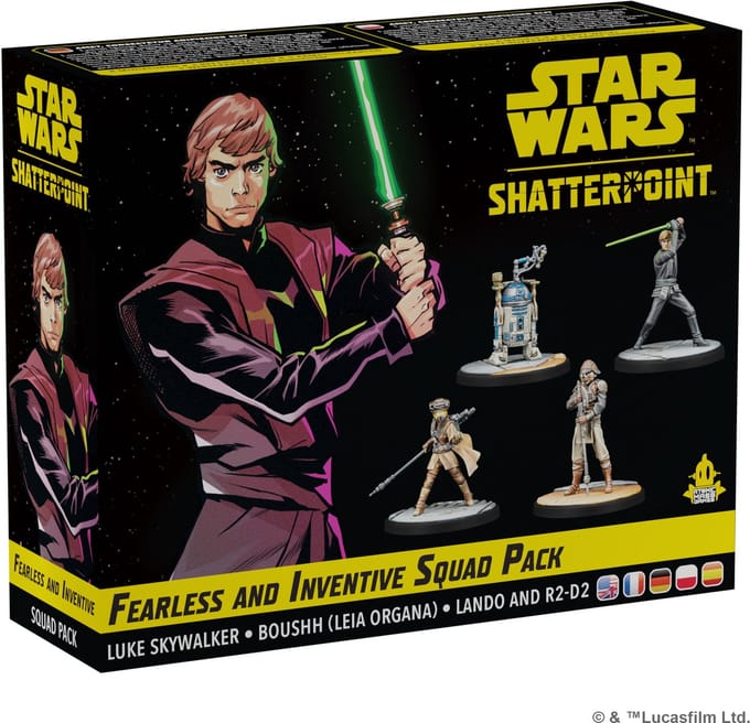 Star Wars Shatterpoint Fearless and Inventive Squad Pack - EN/FR/DE/PL/ES
