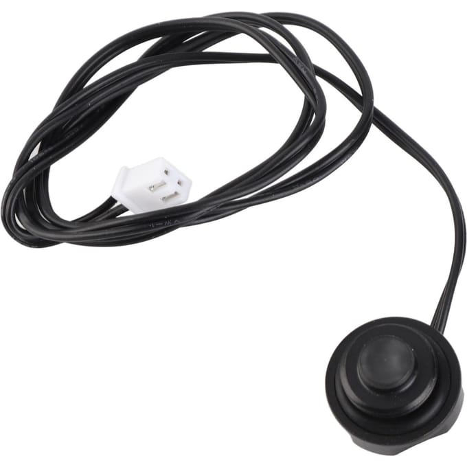 Temperatuurmeetplug Temperatuursensor Waterdichte Stopstekker XH2.54 Terminal Interface black