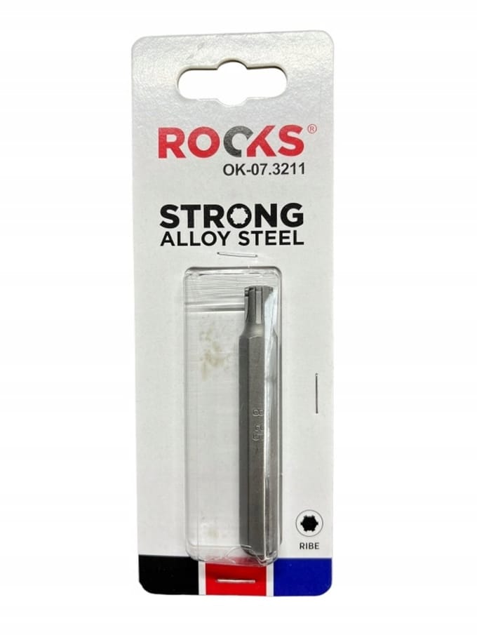 ROOKS RIBE Bit M8 x 75mm 10mm (3/8") - S2 Staal