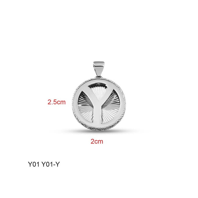Letter hanger Y rond