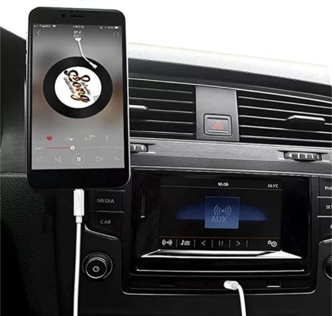 *** 3.5 Headphone Jack Audio Aux Kabel (1m)- Muziek overdragen- van Heble® ***