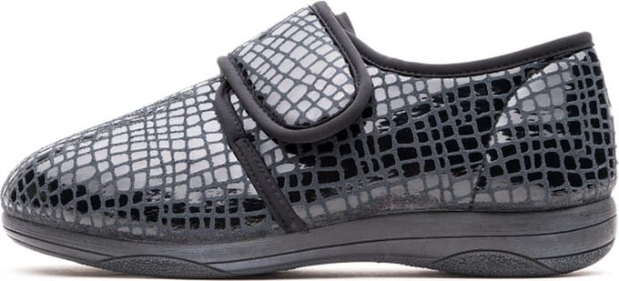 Q Fit Geneve 2 Verbandschoen Zwart Croco