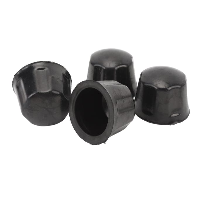 4 STUKS Wielstofhoes Effectieve Bescherming voor ATV Quad Go Kart Velgen Wielen 110cc 125cc 250cc black