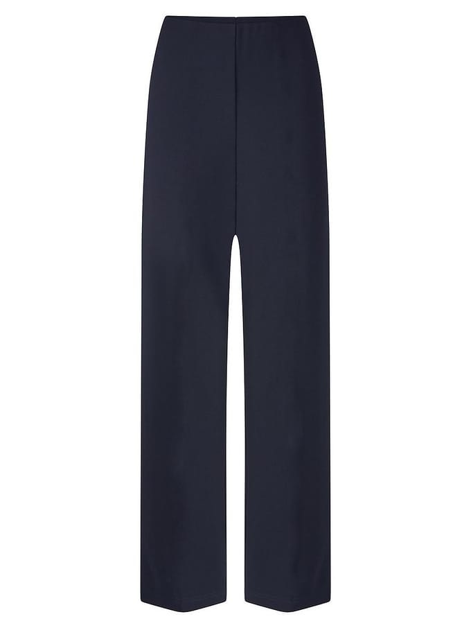wijde jerseybroek Van Peter Hahn blauw