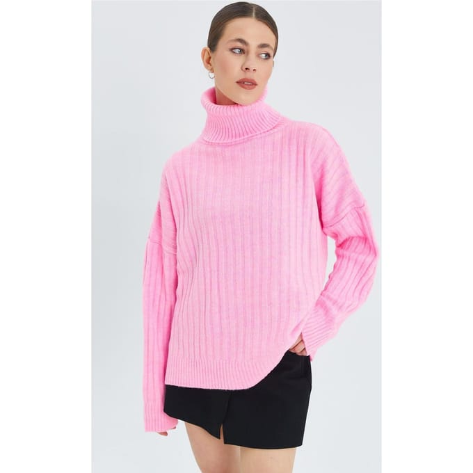 Oversized Geribde Coltrui