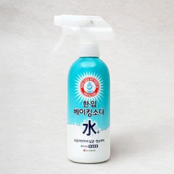 Essentiel de nettoyage de cuisine 100% Bicarbonate de soude Soo(Eau) 400 ml x 2 Bouteilles blue