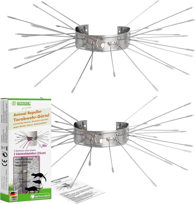 Isotronic Marter- en Katten Afweergordel | RVS