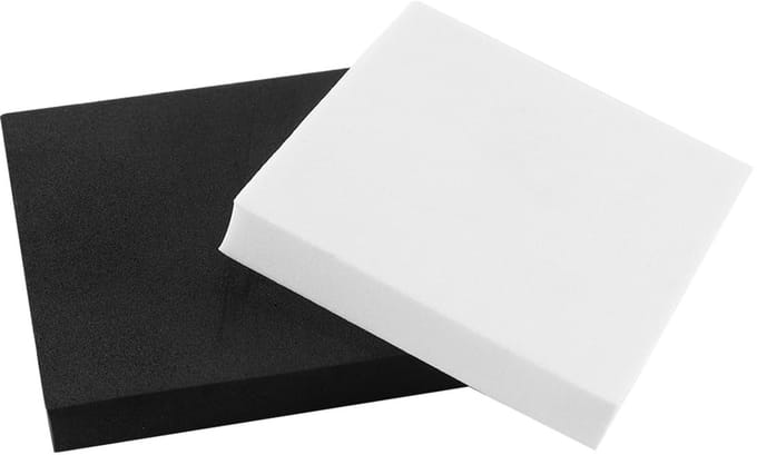 Dailygoods - 10-Pack Schokbestendige Bedstoppers 60x60mm