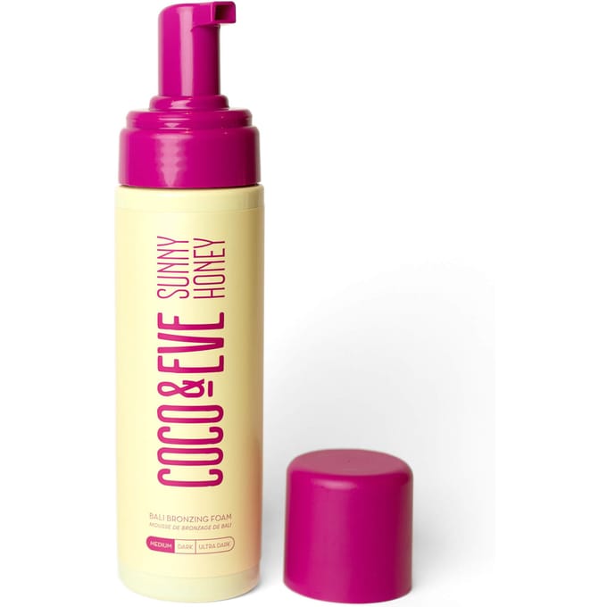 Coco & Eve Bali Bronzing Foam and Face Tanning Micromist Bundle (Various Shades) - Medium