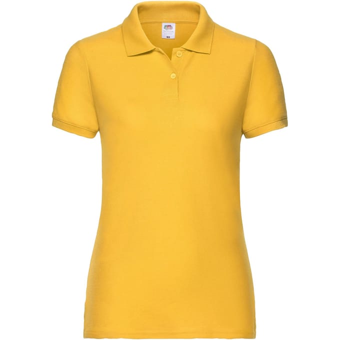 Fruit of the Loom Dames/dames Poloshirt (Zonnebloem)