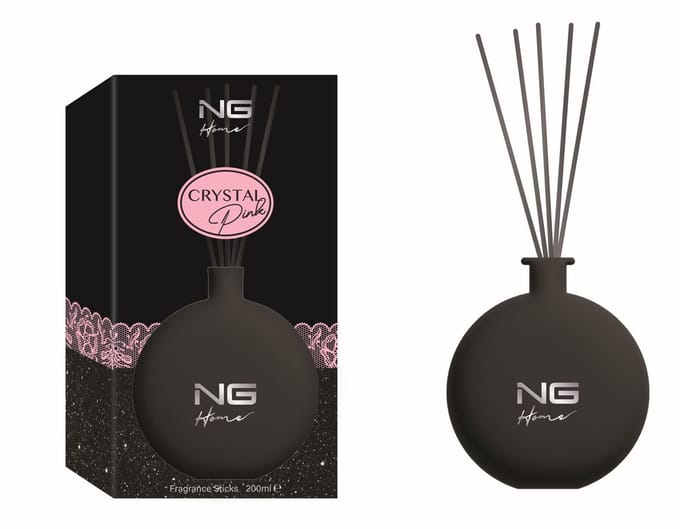 NG Home -Crystal Pink - Geurstokjes 200ml