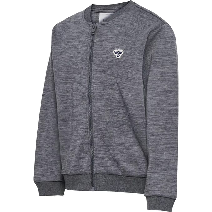 Hummel kinder-sweatjack Hmljr Wool Zip Jacket Bee 229415