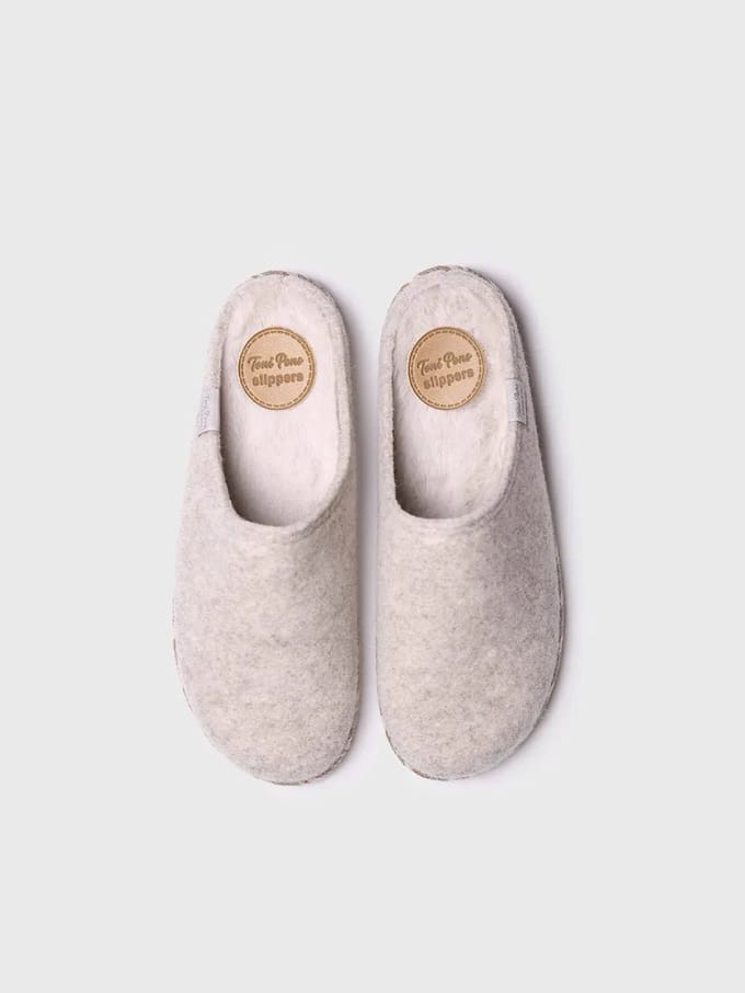 Damesslippers van vilt | DELI-FP