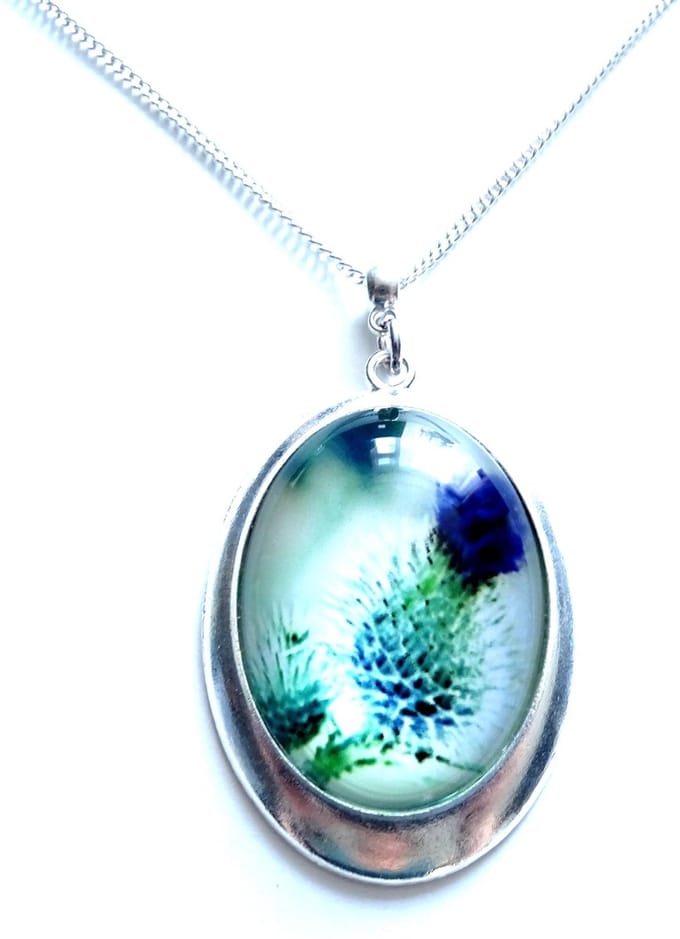 2 Love it Floral Lavendel - Ketting