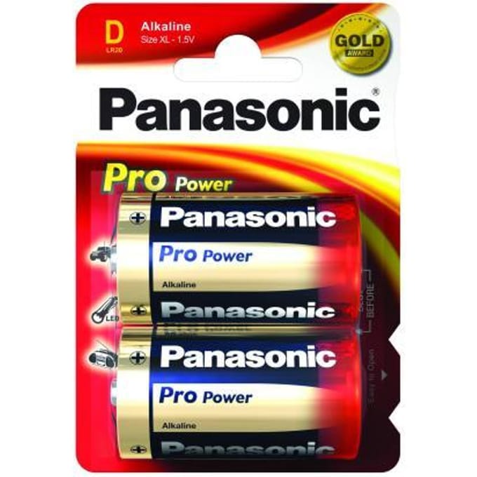 Panasonic D Xtreme Power LR20PPG/2BP Batterijen - 2 stuks