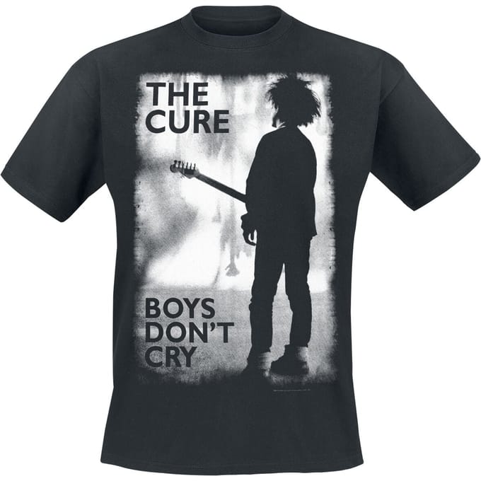 The Cure T-shirt - Boys Don't Cry - S tot 4XL - zwart