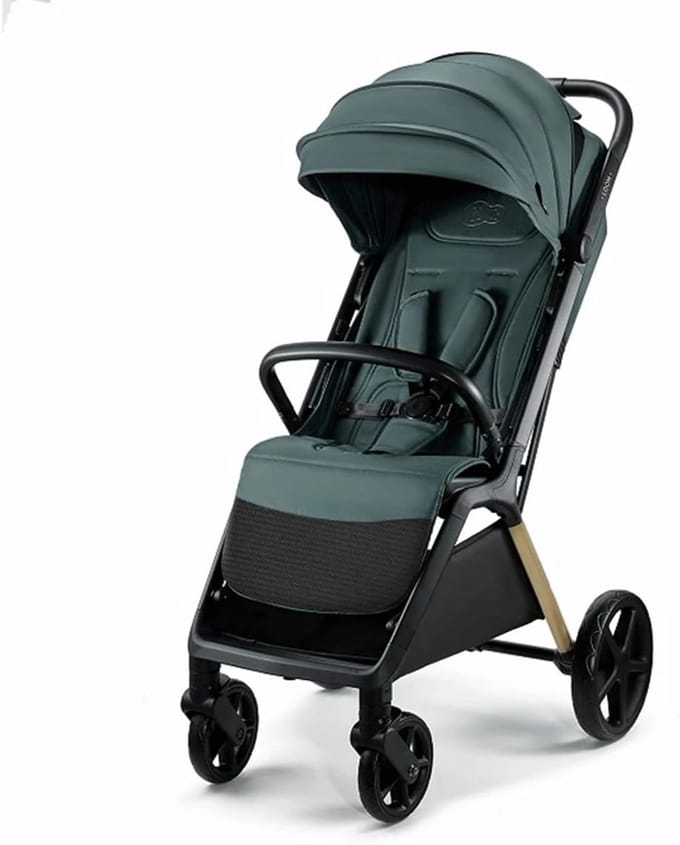 Kinderwagen - Buggy Duwstoel - Actieve Gezinnen - Lichtgewicht Compact - 9 kg - groen