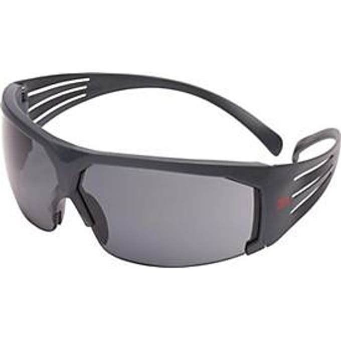 3M veiligheidsbril SecureFit SF600, EN 166, grijze veren en lens, anticondenscoating