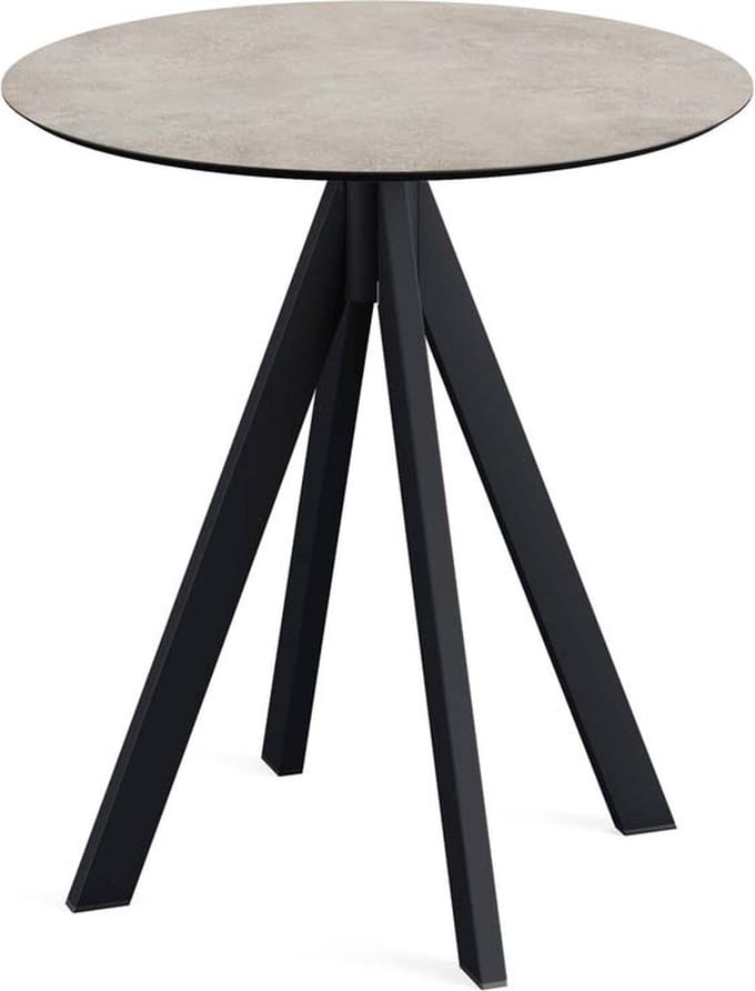 Tuintafel Rond Moonstone - 70x70x73,2cm - Gewicht 15kg