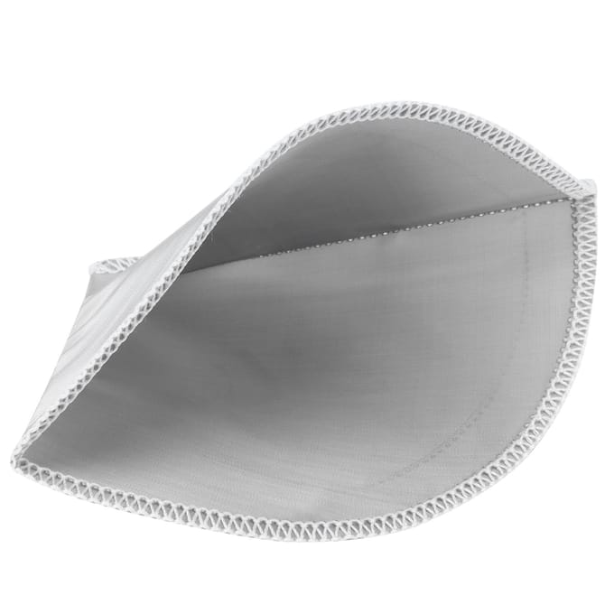 Herbruikbare Pour Over Koffiefilter Roestvrij Staal Gaas Kegel Koffiefilter 1?2 Kop white