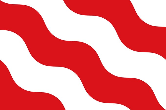 Vlag Antoing 200x300cm