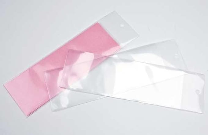 Kristalhelder Boekenlegger Hoesje 6.4 x 18.1cm (100 Stuks)