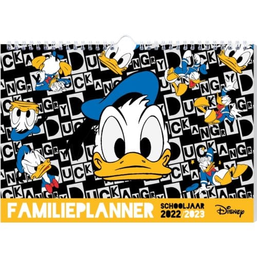 Donald Duck - Familieplanners Schooljaar - 2022 -2023 - Interstat