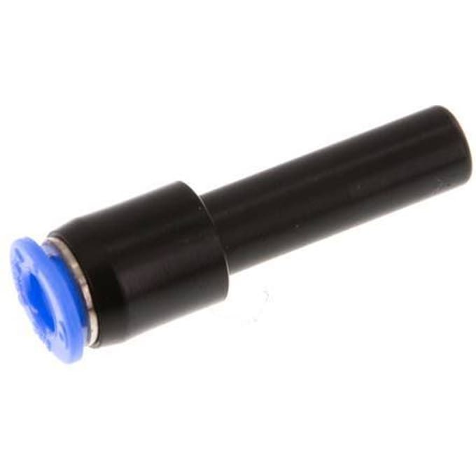 4mm x 6mm PBT Insteekfitting Plug Compact Ontwerp NBR [2 Stuks]