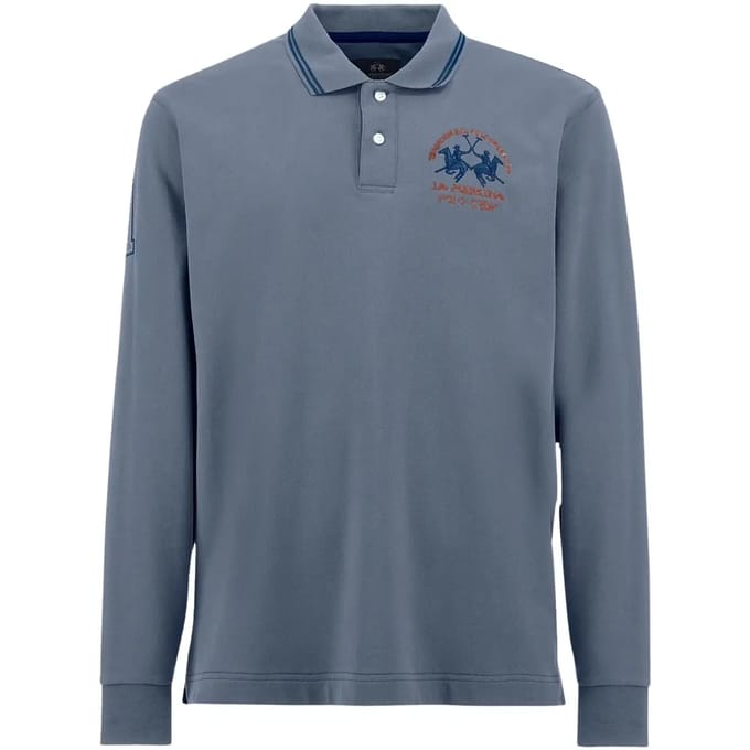 Polo met lange mouwen La Martina Heavy Jersey