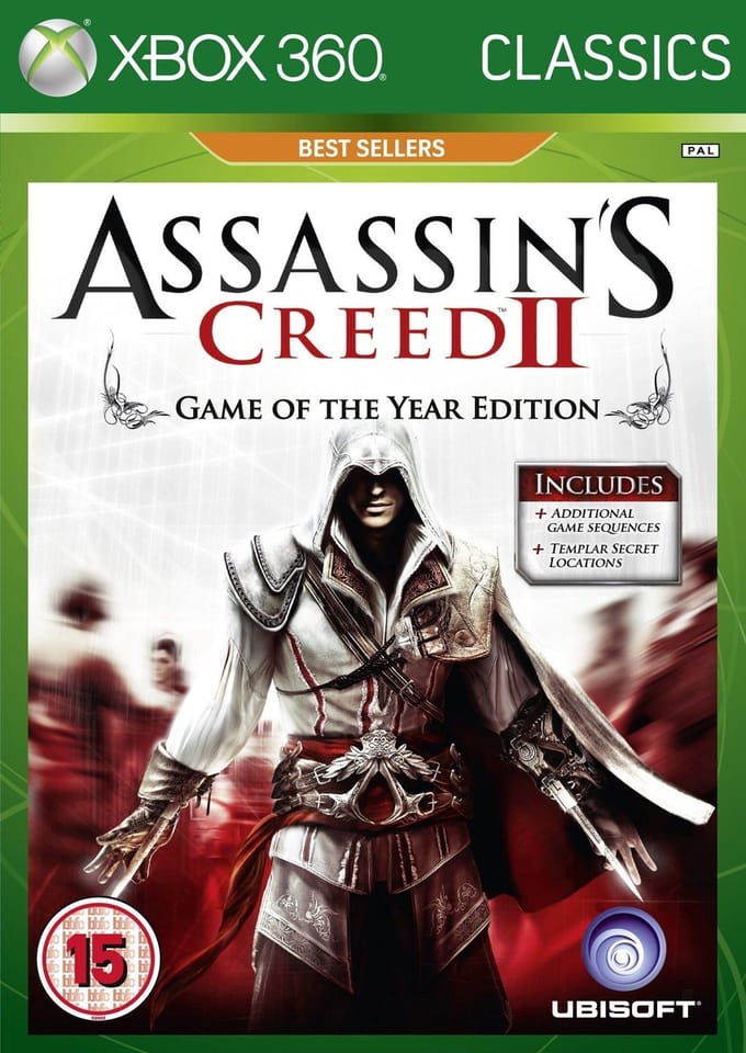 Assassin's Creed II (2) Game Of The Year Edition - Classics /X360