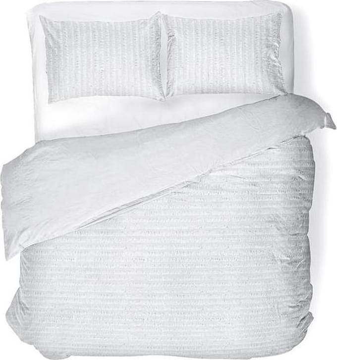 Yellow Cecilia - Dekbedovertrek - Eenpersoons - 140x200/220 cm + 1 kussensloop 60x70 cm - White