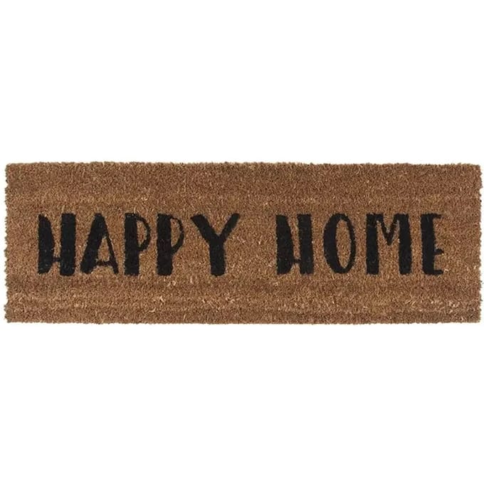 Present Time deurmat happy home - 75x25x1,5cm
