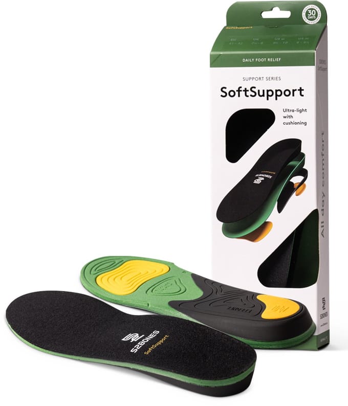 52Bones Soft Support - zachte inlegzolen - ondersteuning & demping - maat 35/36