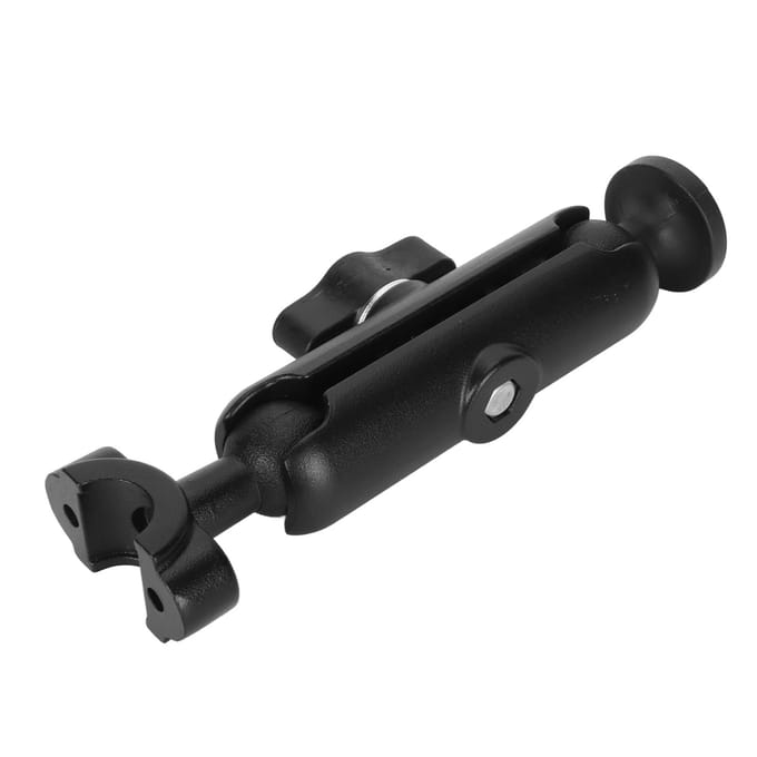 Motorfiets Camera Mount 360 Graden Kogelkop Universele Camera Buis Klem Mount voor Insta360 voor DJI black