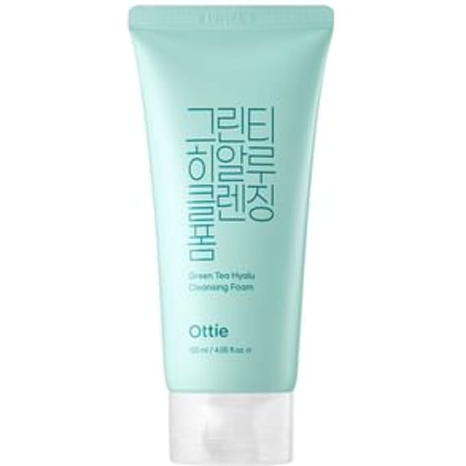 Ottie - Green Tea Hyalu Cleansing Foam 120ml