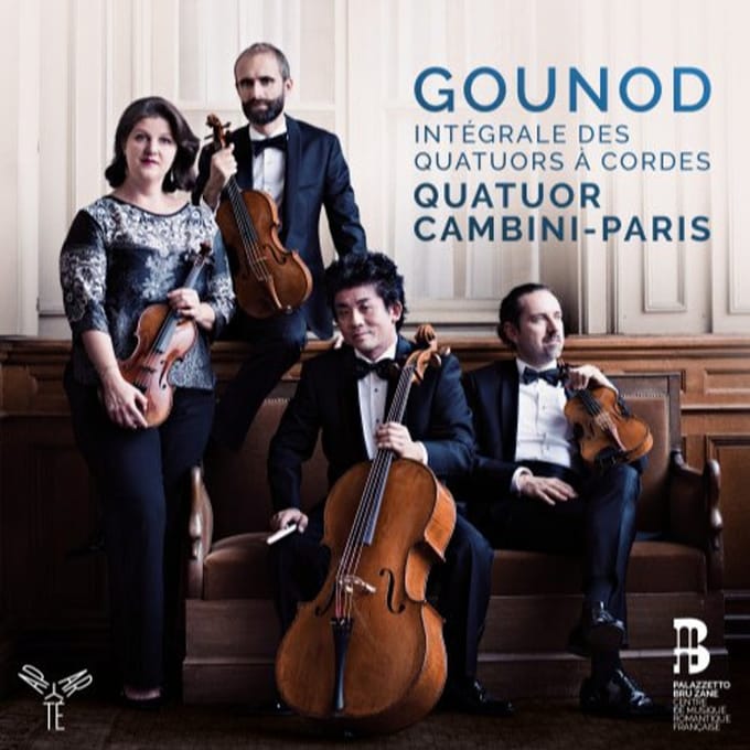 Quatuor Cambini-Paris - Gounod: Intégrale Des Quatuors à Cordes (2 CD)