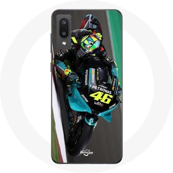 Coque - Valentino Rossi - Samsung Galaxy A02 - Souple - Noir - Protection