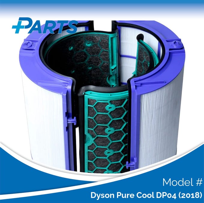 Dyson Pure Cool DP04 (2018) Filter (Plus.Parts® alternatief voor 969048-05)