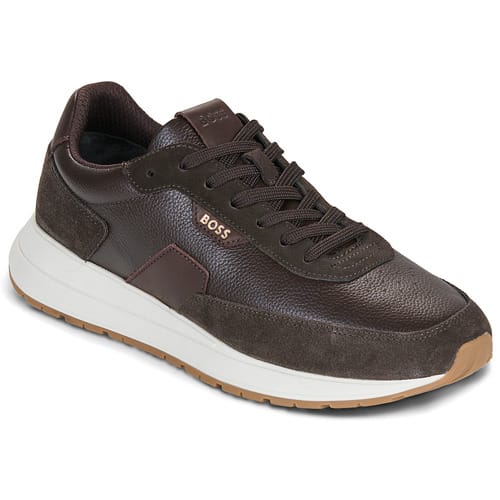 Hugo Boss - Vinston Runner Donkerbruin 45