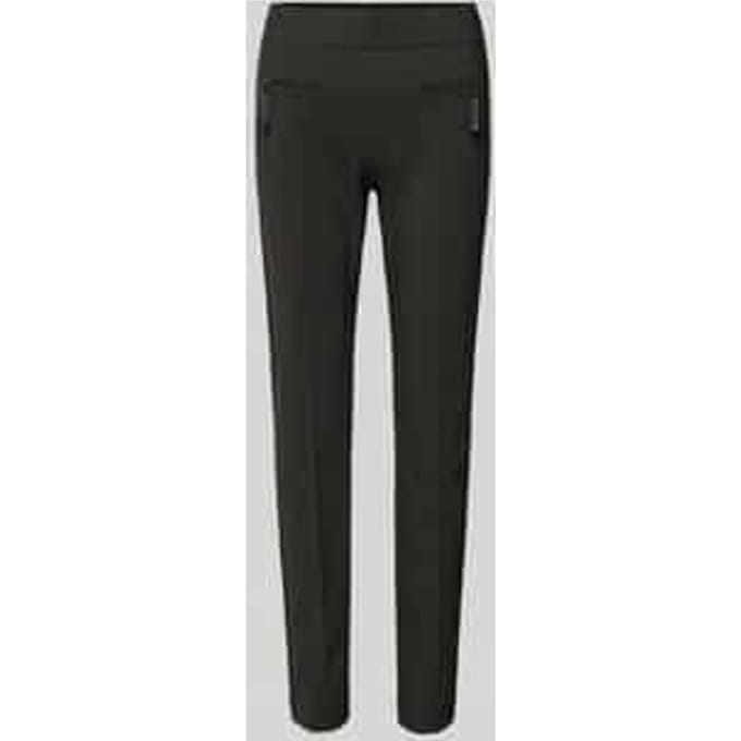 Slim fit stoffen broek met ritszakken, model 'Otti'