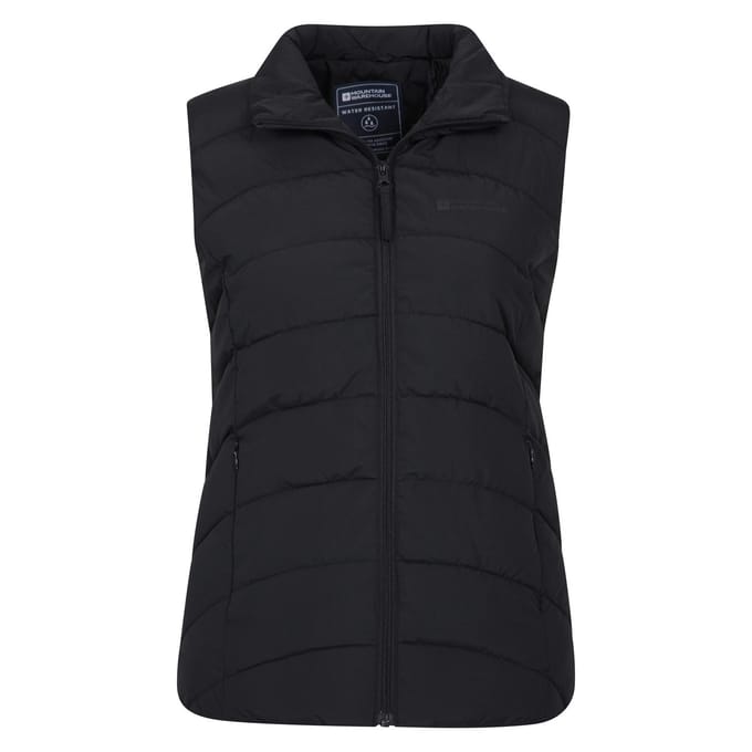 Mountain Warehouse Dames/Dames Opal Gewatteerd Gilet (Zwart)