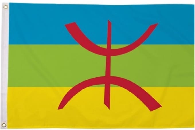 Finnacle - vlag Berber - Imazighen - 90*150cm
