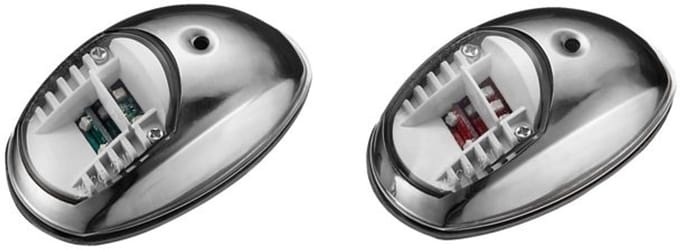 Talamex - LED Boordverlichting Set - Rood/Groen - 12V - Modern Design