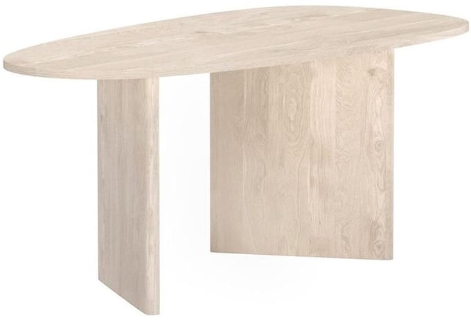 Svea - Charity ovale eettafel MDF - naturel
