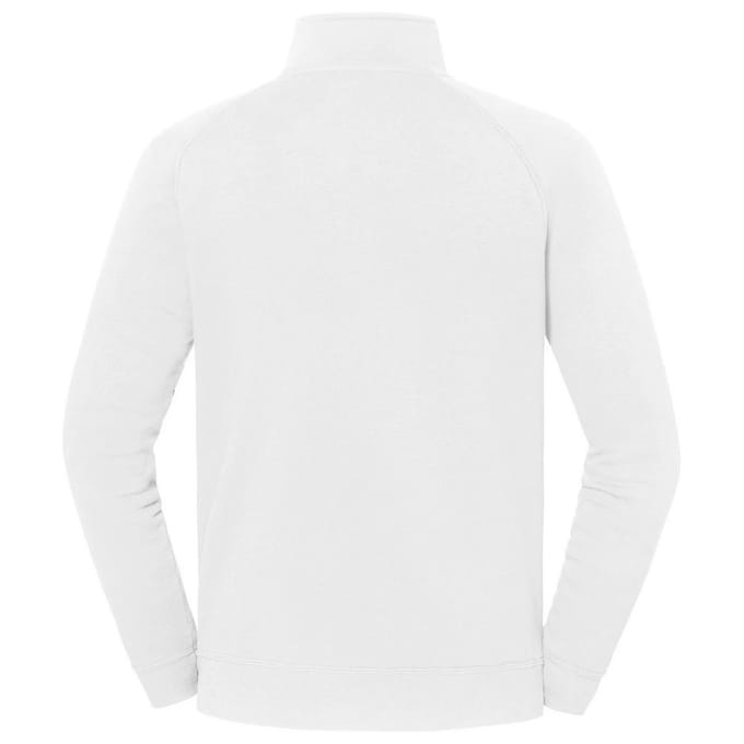 Fruit of the Loom Heren Iconic Premium Effen Sweatjas (Wit)