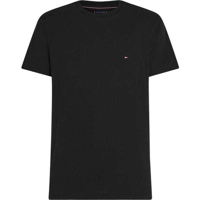 T-shirt met logostitching