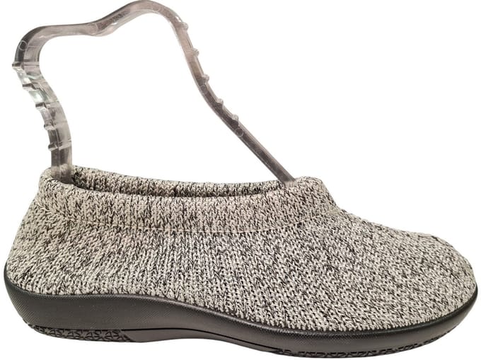 Q Fit Julia Grijze Dames Pantoffels - Grijs - 41