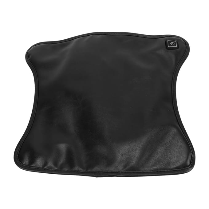 DC 12V Motorfiets Verwarmde Stoelhoes Verstelbaar Waterdicht Comfortabel Vlamvertragend Universeel voor black