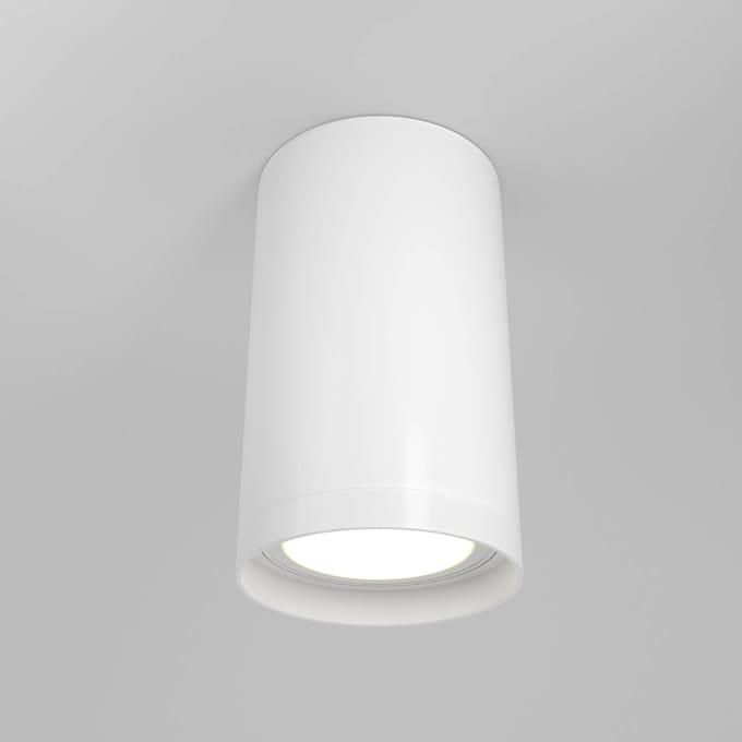 Maytoni Focus downlight, wit, Ø 5,2 cm, aluminium, GU10