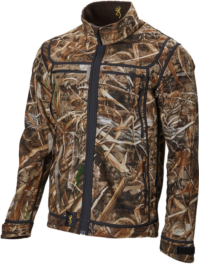 BROWNING Jachtjas Ultimate Activ Bruin Camo Omkeerbaar Maat S